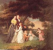 James Peale The Artist and His Family oil painting artist